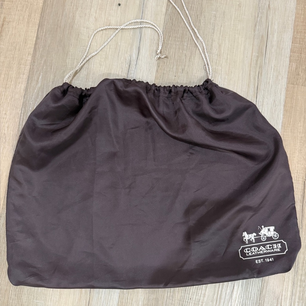 Coach Dark Brown Fabric